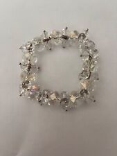 Clear beaded bracelet for sale  BASINGSTOKE