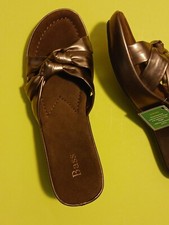 Novo com etiquetas - G.H. Sandálias anabela Bass NINA 8M bronze sem caixa, usado comprar usado  Enviando para Brazil