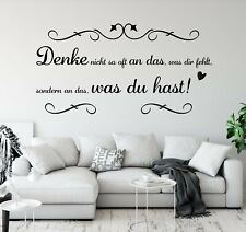 Wandtattoo wohnzimmer spruch gebraucht kaufen  Vogtsburg im Kaiserstuhl