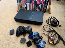 Console PlayStation 2 com controles, cabos, cartão de memória e jogos - Testado comprar usado  Enviando para Brazil