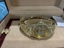 Mens bling watch for sale  BEDFORD