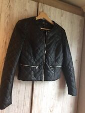 Zara blackfaux leather for sale  LEEDS