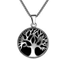 Black obsidian necklace for sale  WOLVERHAMPTON