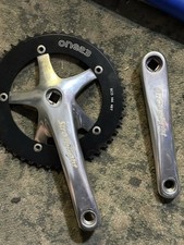 Stronglight track crankset for sale  LONDON