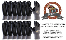 ! Luvas de microespuma de nitrilo PIP MaxiFlex Ultimate #8 estilo médio 34-874 12 pares! comprar usado  Enviando para Brazil