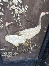 Antique japanese embroidered for sale  PETERBOROUGH