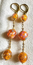 Boucles perles verre d'occasion  Vence