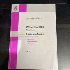 Hemmer zivilurteil theorieband gebraucht kaufen  Saarbrücken