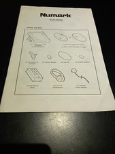 Istruzioni manuale numark usato  Italia