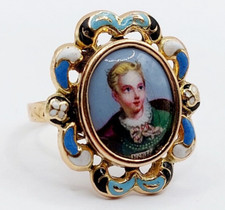 Bague marquise victorienne d'occasion  Paris II