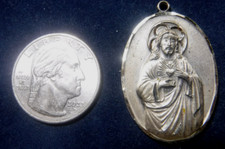 Catholic scapular medal for sale  Caledonia