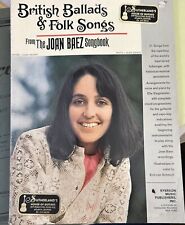British ballads fold for sale  Panama City