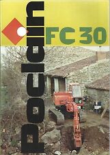 Brochure poclain escavatore usato  Sezzadio