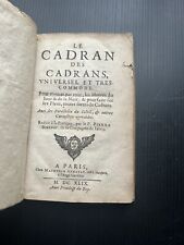 1649 cadran cadrans d'occasion  Conlie