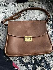 Leather saddle bag for sale  OLDHAM