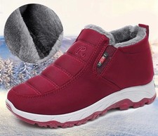 Sapatos casuais femininos de pelúcia para neve botas de tornozelo de inverno botas planas, usado comprar usado Sapatos casuais femininos de pelúcia para neve botas de tornozelo de inverno botas planas, usado comprar usado  Enviando para Brazil