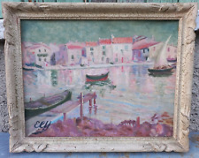 Tableau marine milieu d'occasion  Le Val