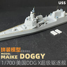 Kit de modelo sem pintura impresso em 3D 1/700 US Navy DDGX Super Destroyer NOVO! comprar usado  Enviando para Brazil