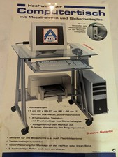 computertisch rollen gebraucht kaufen  Brilon