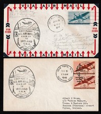 US 1945 F.A.M. 27 a Irlanda Primer Vuelo Cubierta segunda mano  Embacar hacia Mexico