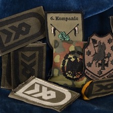 Lot ecussons patches d'occasion  Cavaillon