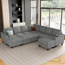 Chenille shaped couch for sale  La Porte