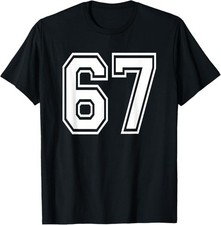 Camiseta de 67º aniversário uniforme esportivo numerado número 67 comprar usado Camiseta de 67º aniversário uniforme esportivo numerado número 67 comprar usado  Enviando para Brazil