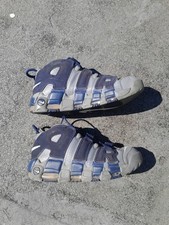 Nike uptempo blue for sale  LONDON