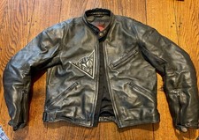Dainese black leather for sale  WHITCHURCH