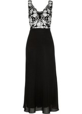 Chiffonkleid pailettenstickere gebraucht kaufen  Deutschland
