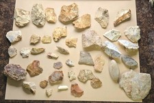 Lot misc rocks for sale  Byron