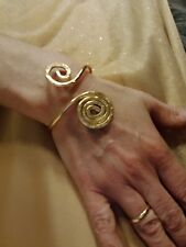 Bracciale alluminio dorato usato  Pescara