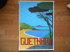 Affiche touristique guethary d'occasion  Hendaye