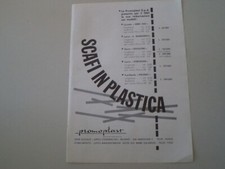 Advertising pubblicità 1961 usato  Salerno