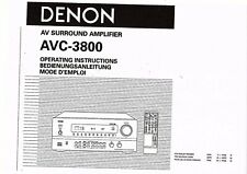 Denon manuale utente usato  Spedire a Italy