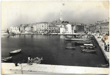 Cartolina rovigno porto usato  Trieste