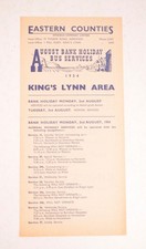 Bus timetable handbill for sale  BANBURY