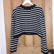 Stripey black white for sale  DERBY