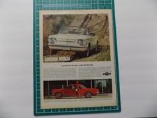 1963 print corvair for sale  Shipping to Ireland