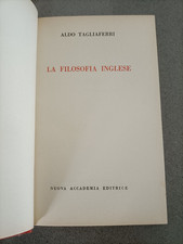 Filosofia inglese aldo usato  Como