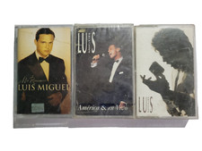 Luis Miguel 3 Cassettes Originales como nuevos 90's Mexico WEA comprar usado  Enviando para Brazil