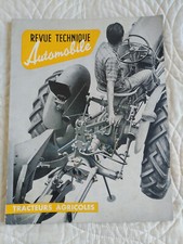 Revue technique tracteur d'occasion  Romans-sur-Isère