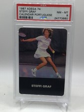 1987 Adela 74 Calendário Português Steffi Graf PSA 8 (Top Pop, Pop 1) comprar usado  Enviando para Brazil