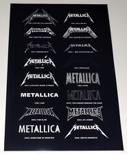 Metallica name script for sale  Strongsville