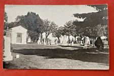 ANTYCZNA NIEWYSŁANA POCZTÓWKA RPPC ~ CMENTARZ ~ Kryptowe znaczniki grobów Nagrobki na sprzedaż  Wysyłka do Poland