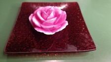 Candela fiore rosa usato  Castenedolo