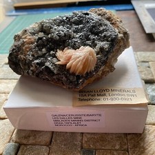 Cerussite baryte galena usato  Spedire a Italy