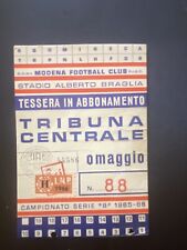 Abbonamento calcio modena usato  Monte San Pietro