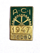 Distintivo automobilismo bollo usato  Cecina