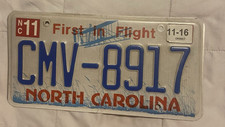 North carolina license for sale  Oakboro
